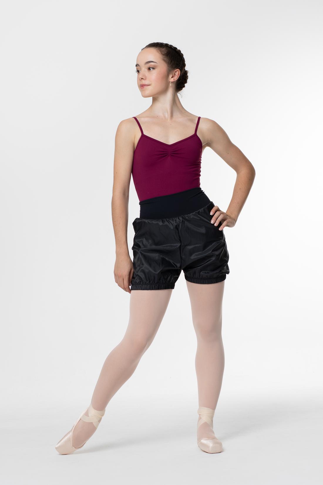 Perspiration Warm up Sweat Shorts with pockets ballet dance