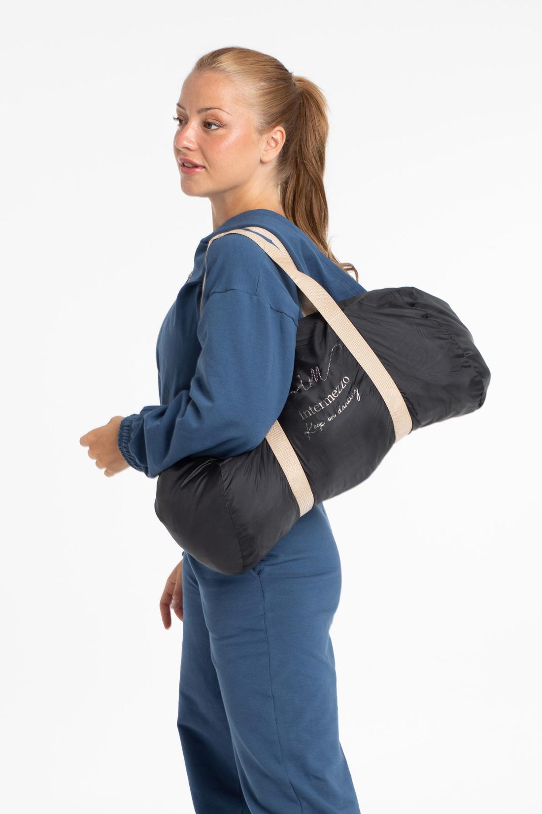 Perspiration fabric Bag with inside pocket and shiny logo Intermezzo dance ballet