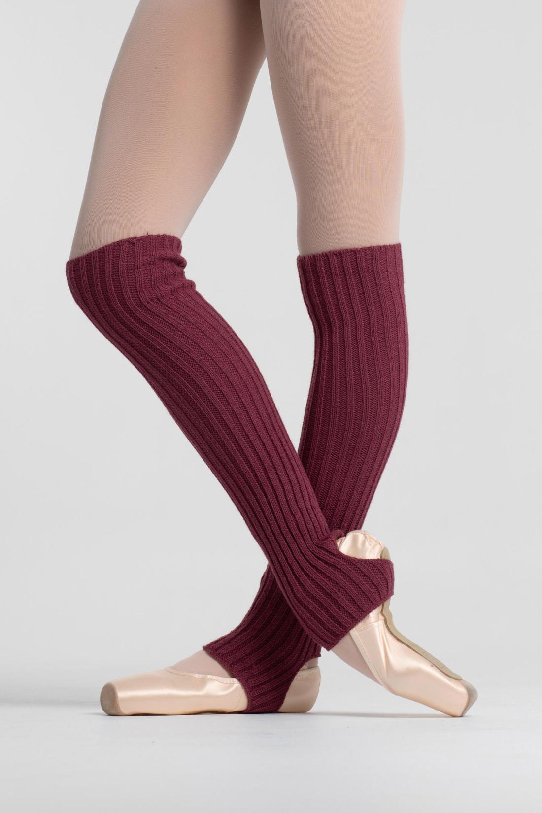 Classic Medcan knit stirrup Legwarmers Intermezzo ballet dancewear