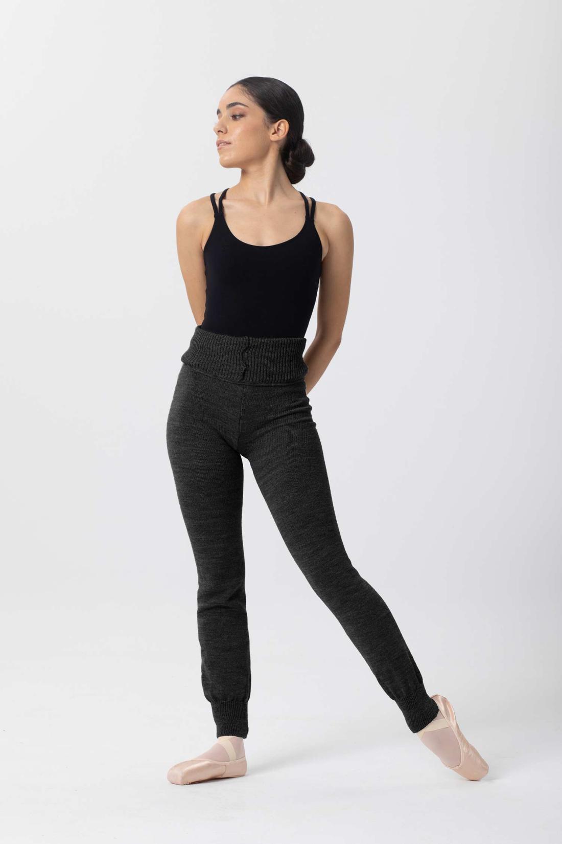 Warm up Intermezzo Knitted Pants with roll over waist band