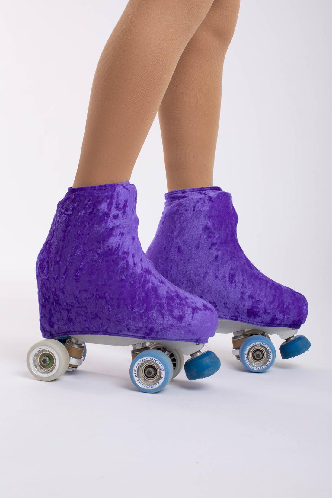 Figure Skating boot covers Velvet fabric Intermezzo Dance