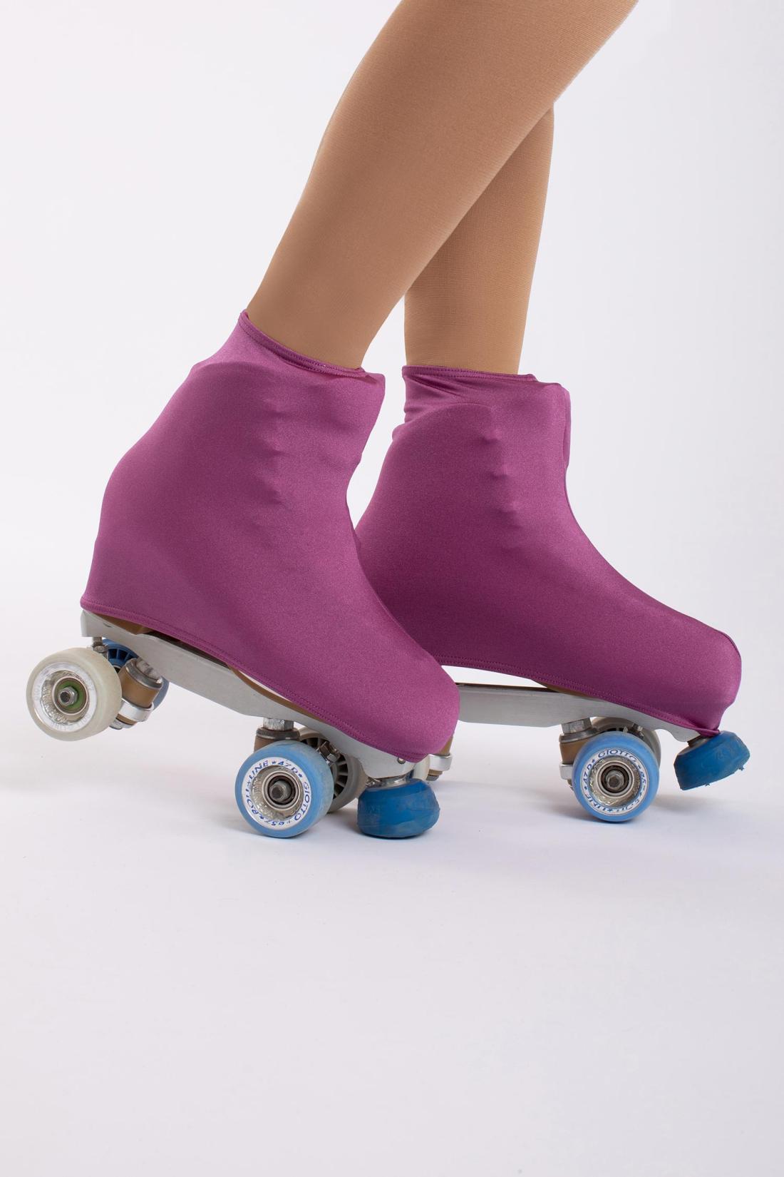 Figure Skating boot covers shiny Lycra fabric Intermezzo Dance