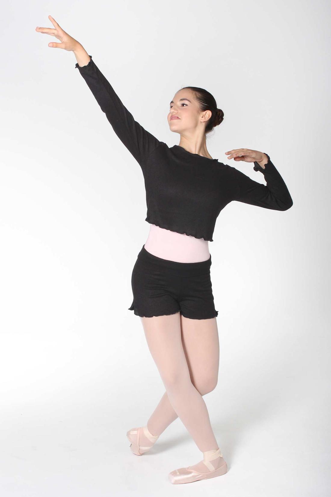 Pantalón Short holgado con cinturilla vuelta ballet danza de Intermezzo