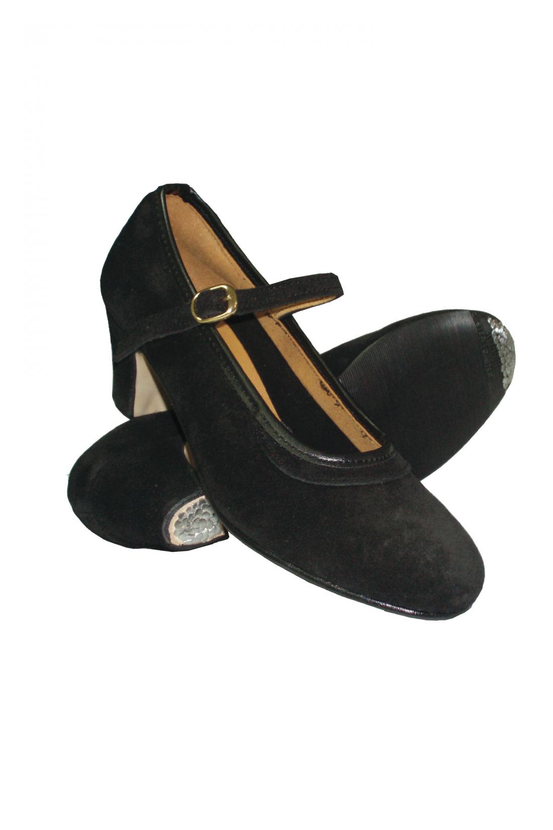 Nobuck Flamenco Shoes Intermezzo dance Sizes 37 - 43