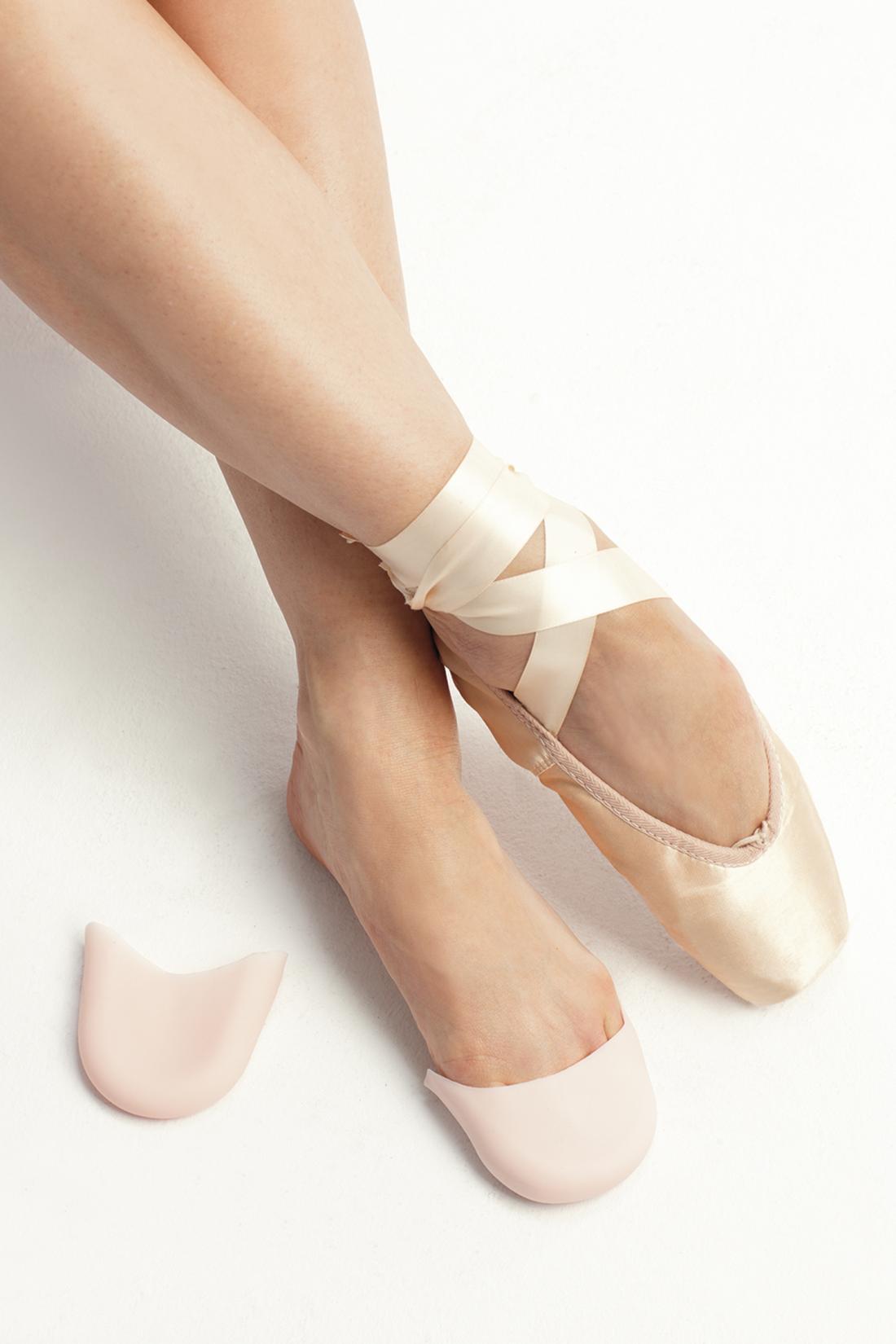 Damen Mädchen Ballett Tanz Pointe Schuhe Gehörschutz Silikon Gel Toe Pads 2 Farben